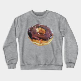 Chocolate Dip Donut Crewneck Sweatshirt